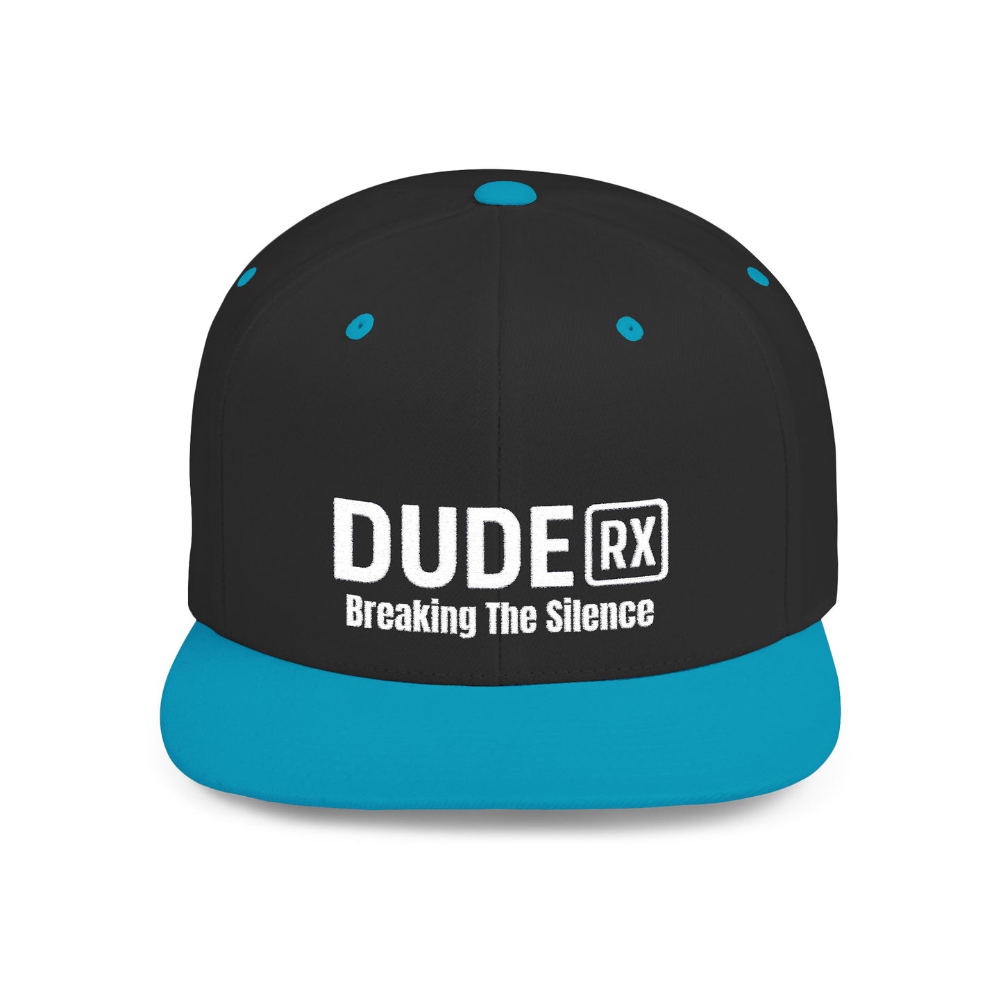 Dude RX Flat Bill Snapback Hat for Cool Style, Men’s Fashion Accessory, Unique Gift, Casual Wear, Trendy Cap