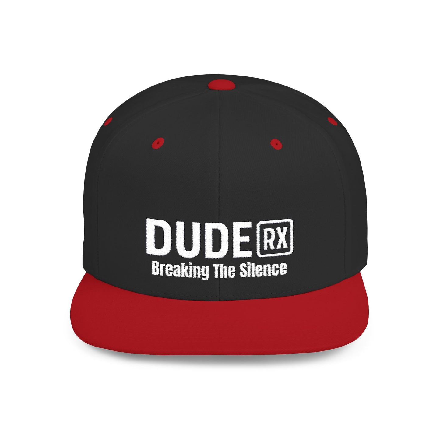 Dude RX Flat Bill Snapback Hat for Cool Style, Men’s Fashion Accessory, Unique Gift, Casual Wear, Trendy Cap
