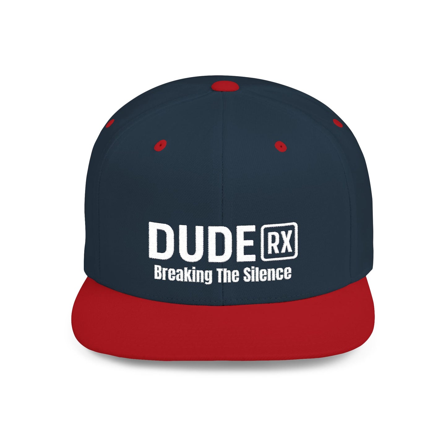 Dude RX Flat Bill Snapback Hat for Cool Style, Men’s Fashion Accessory, Unique Gift, Casual Wear, Trendy Cap
