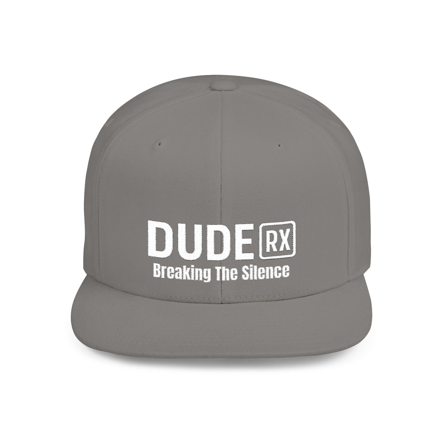 Dude RX Flat Bill Snapback Hat for Cool Style, Men’s Fashion Accessory, Unique Gift, Casual Wear, Trendy Cap