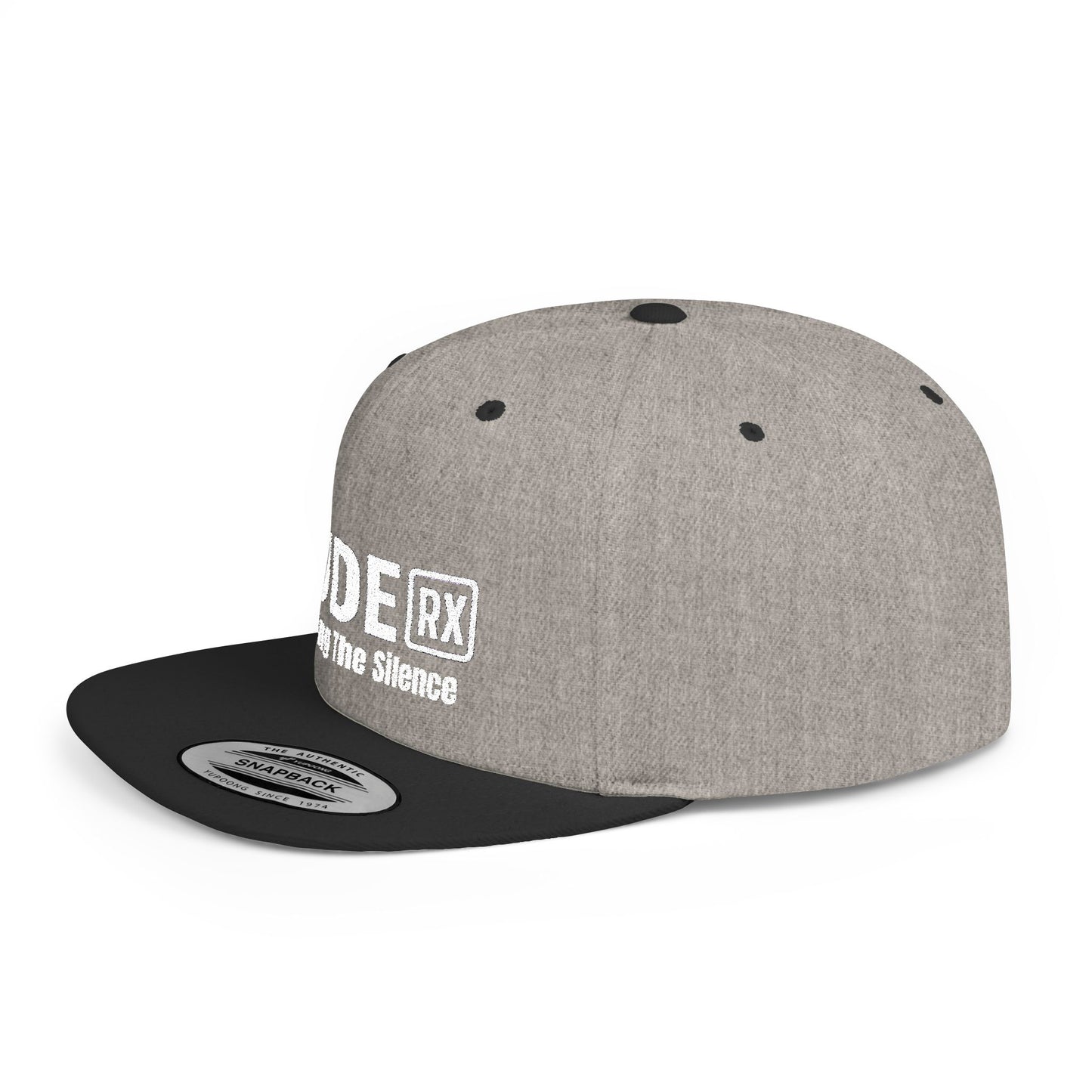 Dude RX Flat Bill Snapback Hat for Cool Style, Men’s Fashion Accessory, Unique Gift, Casual Wear, Trendy Cap