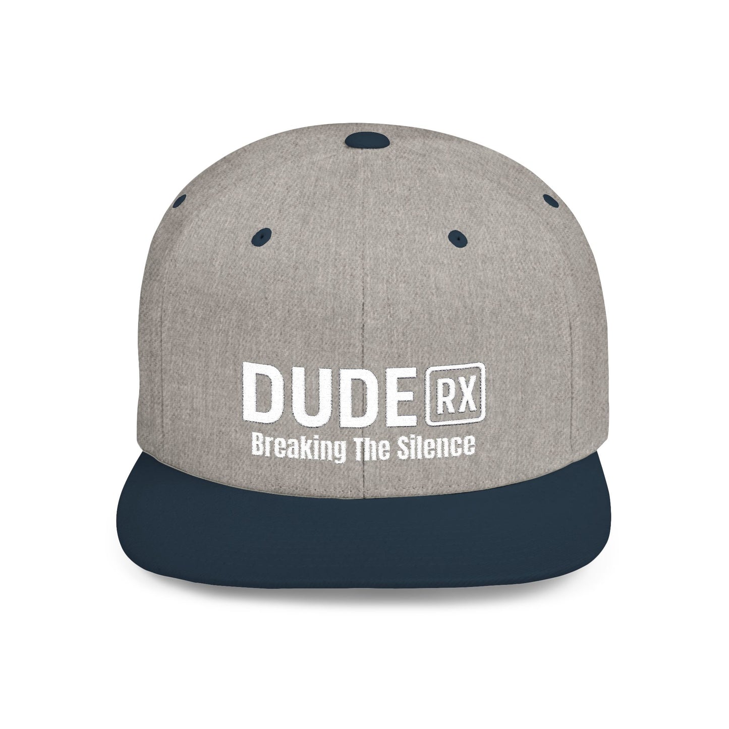 Dude RX Flat Bill Snapback Hat for Cool Style, Men’s Fashion Accessory, Unique Gift, Casual Wear, Trendy Cap