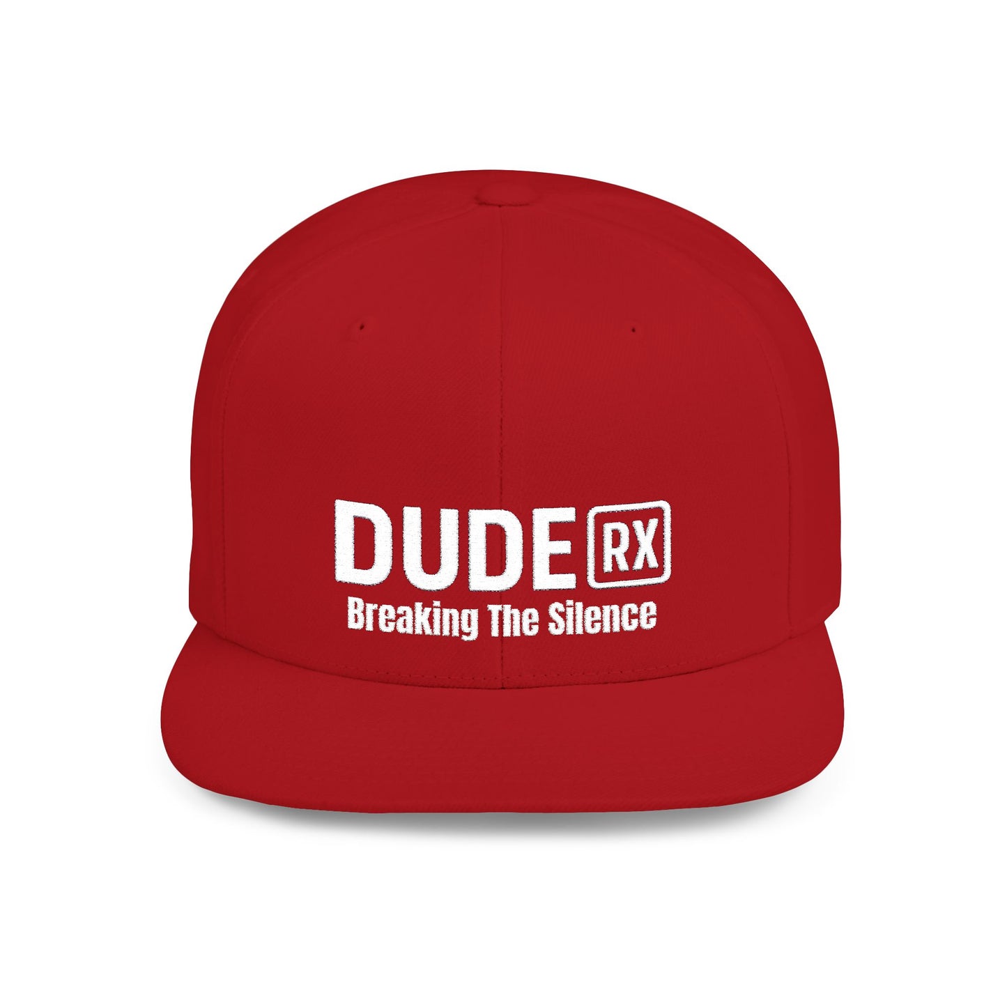 Dude RX Flat Bill Snapback Hat for Cool Style, Men’s Fashion Accessory, Unique Gift, Casual Wear, Trendy Cap